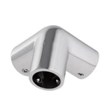 Maxbell Mirror Polished 316 Stainless Steel Marine Boat Hand Rail Fitting 3 Way Corner Elbow Hardware for 1'' 25mm Tubing/Pipe - Aladdin Shoppers