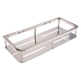 Maxbell Modern Bathroom Shower Shelf Storage Basket Caddies 30x13x5cm Polished - Aladdin Shoppers