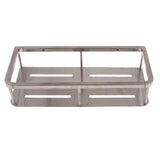 Maxbell Modern Bathroom Shower Shelf Storage Basket Caddies 30x13x5cm Wire Drawing - Aladdin Shoppers