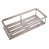 Maxbell Modern Bathroom Shower Shelf Storage Basket Caddies 30x13x5cm Wire Drawing - Aladdin Shoppers