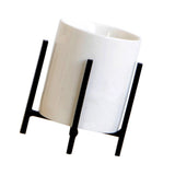 Maxbell Modern Tabletop Storage Box Makeup Brush Holder Organizer with Black Rack L - Aladdin Shoppers