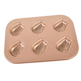 Maxbell Mold Cake Pan Cupcake Cake Muffin Bakeware for Oven Baking 6 Holes-Rabbits - Aladdin Shoppers