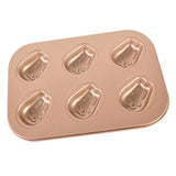 Maxbell Mold Cake Pan Cupcake Cake Muffin Bakeware for Oven Baking 6 Holes-Rabbits - Aladdin Shoppers