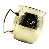 Maxbell Moscow Mule Mug Cocktail Barrel Tankard Cup Kitchen Barware Cup Golden
