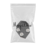 Maxbell Motorbike Kickstand Side Stand Extension Plate Pad for Kawasaki VS650 Black - Aladdin Shoppers