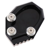 Maxbell Motorbike Kickstand Side Stand Extension Plate Pad for Kawasaki VS650 Black - Aladdin Shoppers