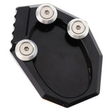 Maxbell Motorbike Kickstand Side Stand Extension Plate Pad for Kawasaki VS650 Black - Aladdin Shoppers
