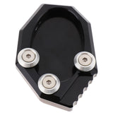 Maxbell Motorbike Kickstand Side Stand Extension Plate Pad for Kawasaki VS650 Black - Aladdin Shoppers