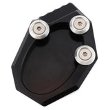 Maxbell Motorbike Kickstand Side Stand Extension Plate Pad for Kawasaki VS650 Black - Aladdin Shoppers
