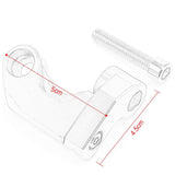 Maxbell Motorbike Oil Pipe Cable Line Tube Hose Clamp Clip for Honda CB650F Black - Aladdin Shoppers