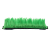 Maxbell Motorbike Skinhead Wig Punk Helmet Mohawk Wig Hairpiece Emerald Green - Aladdin Shoppers