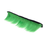 Maxbell Motorbike Skinhead Wig Punk Helmet Mohawk Wig Hairpiece Emerald Green - Aladdin Shoppers