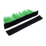 Maxbell Motorbike Skinhead Wig Punk Helmet Mohawk Wig Hairpiece Emerald Green - Aladdin Shoppers