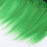 Maxbell Motorbike Skinhead Wig Punk Helmet Mohawk Wig Hairpiece Emerald Green - Aladdin Shoppers