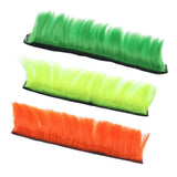 Maxbell Motorbike Skinhead Wig Punk Helmet Mohawk Wig Hairpiece Fluorescent Yellow - Aladdin Shoppers