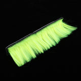 Maxbell Motorbike Skinhead Wig Punk Helmet Mohawk Wig Hairpiece Fluorescent Yellow - Aladdin Shoppers