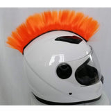 Maxbell Motorbike Skinhead Wig Punk Helmet Mohawk Wig Hairpiece Orange - Aladdin Shoppers