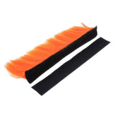 Maxbell Motorbike Skinhead Wig Punk Helmet Mohawk Wig Hairpiece Orange - Aladdin Shoppers