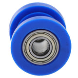 Maxbell Motorcycle 10mm Chain Roller Pulley Tensioner Wheel Guide for Cars Blue - Aladdin Shoppers
