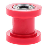Maxbell Motorcycle 10mm Chain Roller Pulley Tensioner Wheel Guide for Cars Red - Aladdin Shoppers