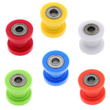 Maxbell Motorcycle 10mm Chain Roller Pulley Tensioner Wheel Guide for Cars Red - Aladdin Shoppers