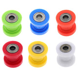 Maxbell Motorcycle 10mm Chain Roller Pulley Tensioner Wheel Guide for Cars Red - Aladdin Shoppers