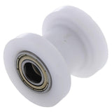 Maxbell Motorcycle 10mm Chain Roller Pulley Tensioner Wheel Guide for Cars White - Aladdin Shoppers