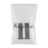 Maxbell Motorcycle 22mm HandleBar Hand Grip Retro Handlebar Sleeves Black - Aladdin Shoppers