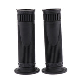 Maxbell Motorcycle 22mm HandleBar Hand Grip Retro Handlebar Sleeves Black - Aladdin Shoppers