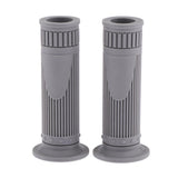 Maxbell Motorcycle 22mm HandleBar Hand Grip Retro Handlebar Sleeves Gray - Aladdin Shoppers