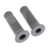 Maxbell Motorcycle 22mm HandleBar Hand Grip Retro Handlebar Sleeves Gray - Aladdin Shoppers