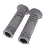 Maxbell Motorcycle 22mm HandleBar Hand Grip Retro Handlebar Sleeves Gray - Aladdin Shoppers