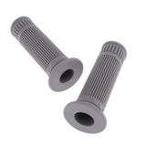 Maxbell Motorcycle 22mm HandleBar Hand Grip Retro Handlebar Sleeves Gray - Aladdin Shoppers