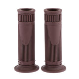 Maxbell Motorcycle 22mm HandleBar Hand Grip Retro Handlebar Sleeves Gray Brown - Aladdin Shoppers