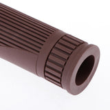 Maxbell Motorcycle 22mm HandleBar Hand Grip Retro Handlebar Sleeves Gray Brown - Aladdin Shoppers