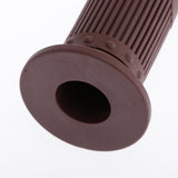 Maxbell Motorcycle 22mm HandleBar Hand Grip Retro Handlebar Sleeves Gray Brown - Aladdin Shoppers