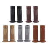 Maxbell Motorcycle 22mm HandleBar Hand Grip Retro Handlebar Sleeves Pale Brown - Aladdin Shoppers