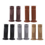 Maxbell Motorcycle 22mm HandleBar Hand Grip Retro Handlebar Sleeves Pale Brown - Aladdin Shoppers