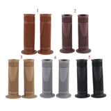 Maxbell Motorcycle 22mm HandleBar Hand Grip Retro Handlebar Sleeves Pale Brown - Aladdin Shoppers
