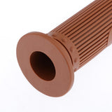 Maxbell Motorcycle 22mm HandleBar Hand Grip Retro Handlebar Sleeves Pale Brown - Aladdin Shoppers