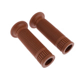 Maxbell Motorcycle 22mm HandleBar Hand Grip Retro Handlebar Sleeves Pale Brown - Aladdin Shoppers