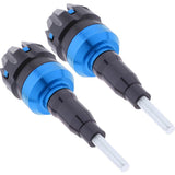 Maxbell Motorcycle Aluminum Alloy Frame Sliders Anti Crash Protector Guard Blue - Aladdin Shoppers