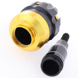 Maxbell Motorcycle Aluminum Alloy Frame Sliders Anti Crash Protector Guard Golden - Aladdin Shoppers