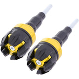 Maxbell Motorcycle Aluminum Alloy Frame Sliders Anti Crash Protector Guard Golden - Aladdin Shoppers
