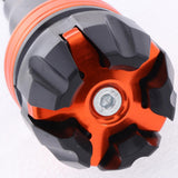Maxbell Motorcycle Aluminum Alloy Frame Sliders Anti Crash Protector Guard Orange - Aladdin Shoppers