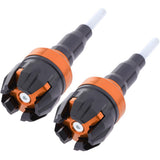 Maxbell Motorcycle Aluminum Alloy Frame Sliders Anti Crash Protector Guard Orange - Aladdin Shoppers