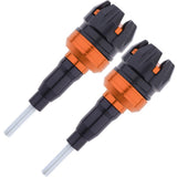 Maxbell Motorcycle Aluminum Alloy Frame Sliders Anti Crash Protector Guard Orange - Aladdin Shoppers
