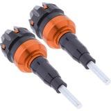 Maxbell Motorcycle Aluminum Alloy Frame Sliders Anti Crash Protector Guard Orange - Aladdin Shoppers