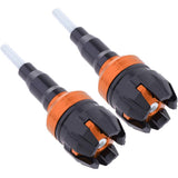 Maxbell Motorcycle Aluminum Alloy Frame Sliders Anti Crash Protector Guard Orange - Aladdin Shoppers