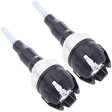 Maxbell Motorcycle Aluminum Alloy Frame Sliders Anti Crash Protector Guard Silver - Aladdin Shoppers